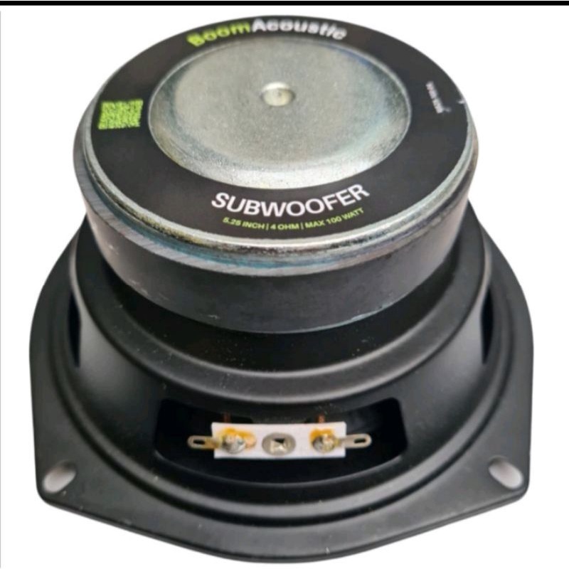 Subwoofer 5.25 inch Karet Besar