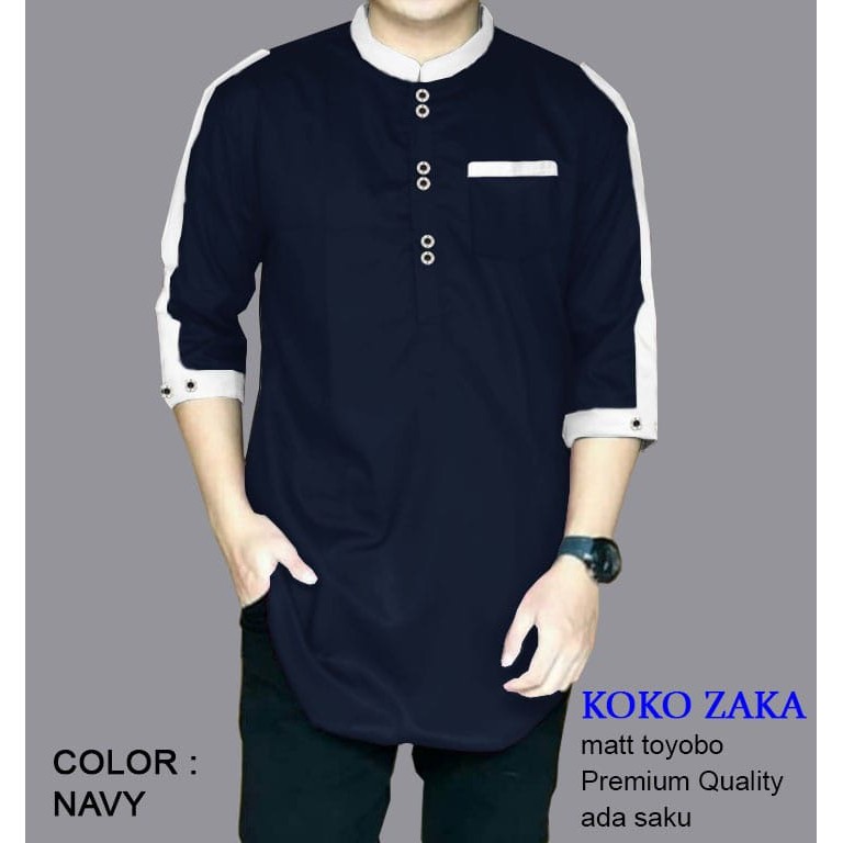 CTN Baju muslim Koko ZAKA Best Seller