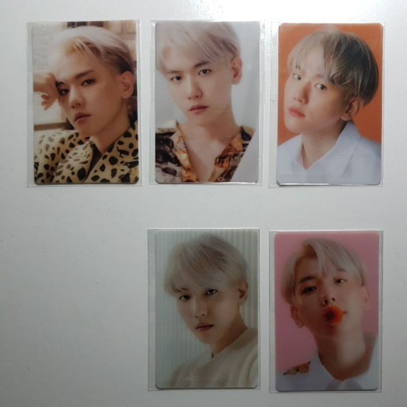 [Ready Stock] EXO Baekhyun 1st Mini Album Japan Debut Get You Alone Official EXO-L Benefit Photocard