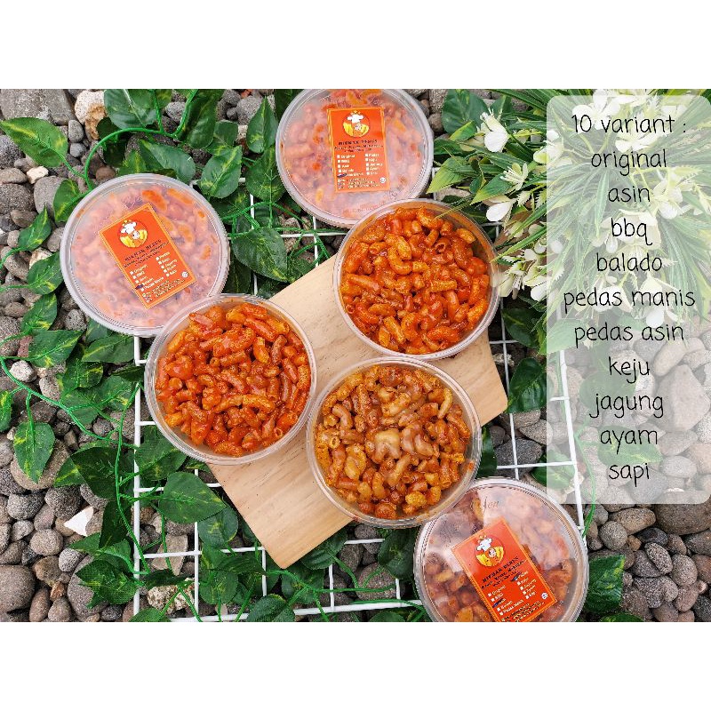 

MAKRONI BOWL 400ML ( free buble wrap+kardus)