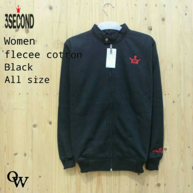 Jaket cewek / jaket women / jaket fleece / jaket 3second /3second
