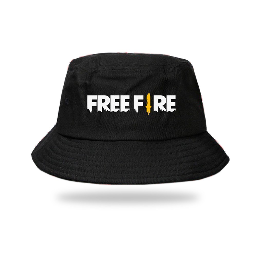 Topi Bucket Anak Laki-laki  free fire/ Perempuan Gambar Game Freefire / Topi Bucket Free fire