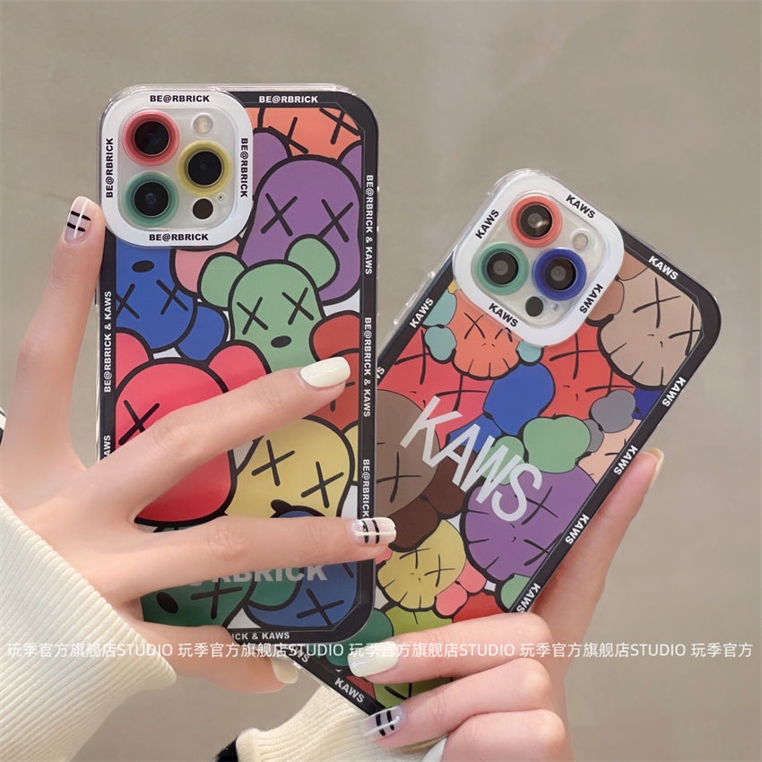 Casing iPhone 7 8 Plus X Xs Xr XsMax 11 11Pro 13 Pro max 12 12Pro 12ProMax Cute Protective Case Jdj7