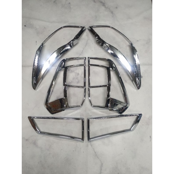 garnis chrome depan belakang calya list lampu calya 2019 2020