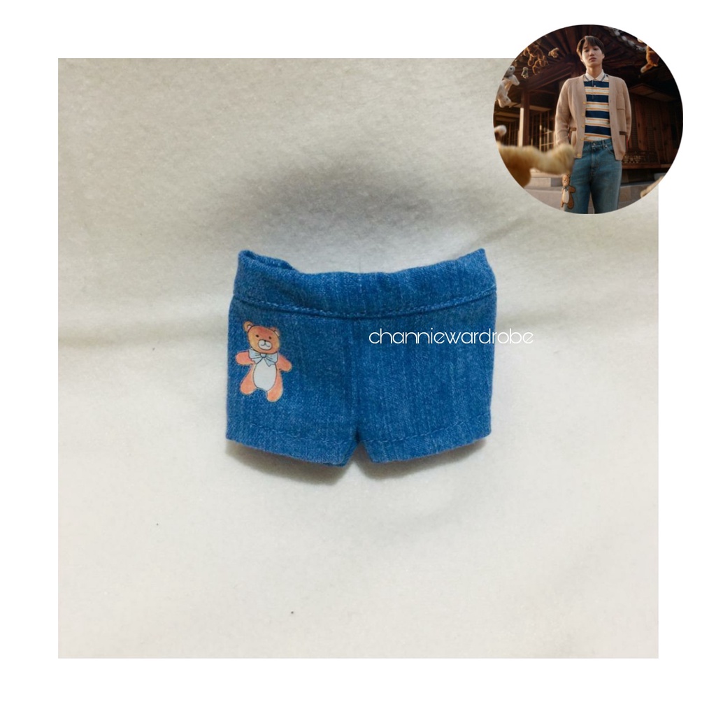 EXO Kai Doll Clotes Baju Boneka 20cm 15cm Kai x Gucci Denim Pants