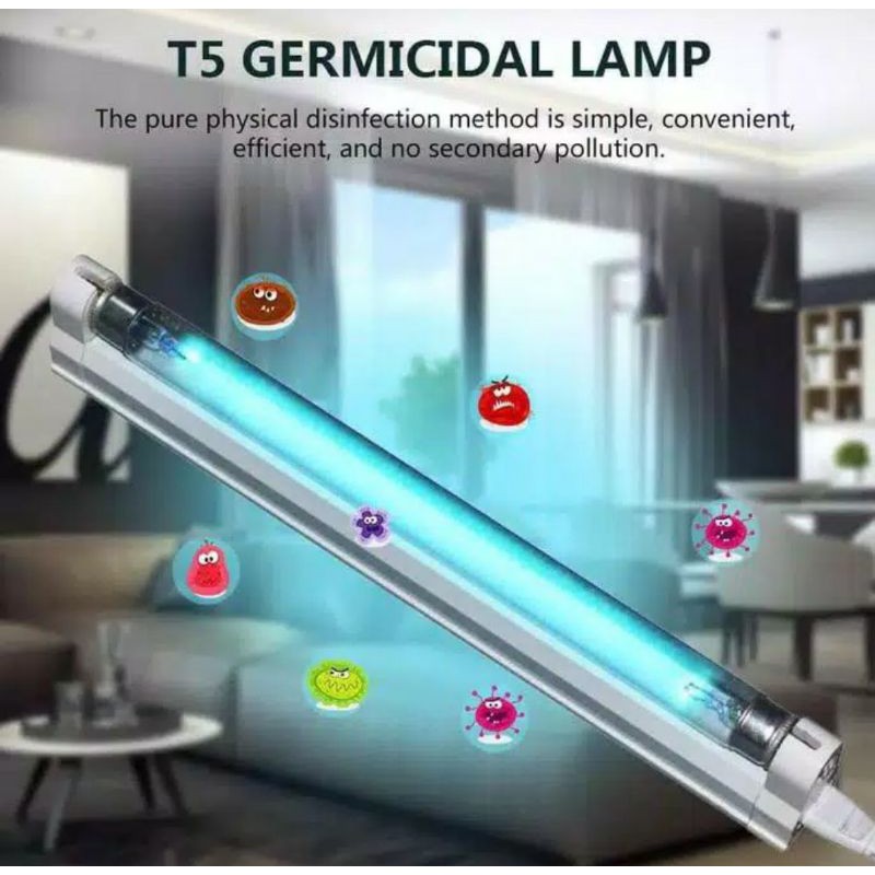 KRISBOW LAMPU T5 UVC 8W 30CM/ACE LAMPU UVC DISINFECTION  PORTABEL 8W/ACE LAMPU UVC STERILISASI