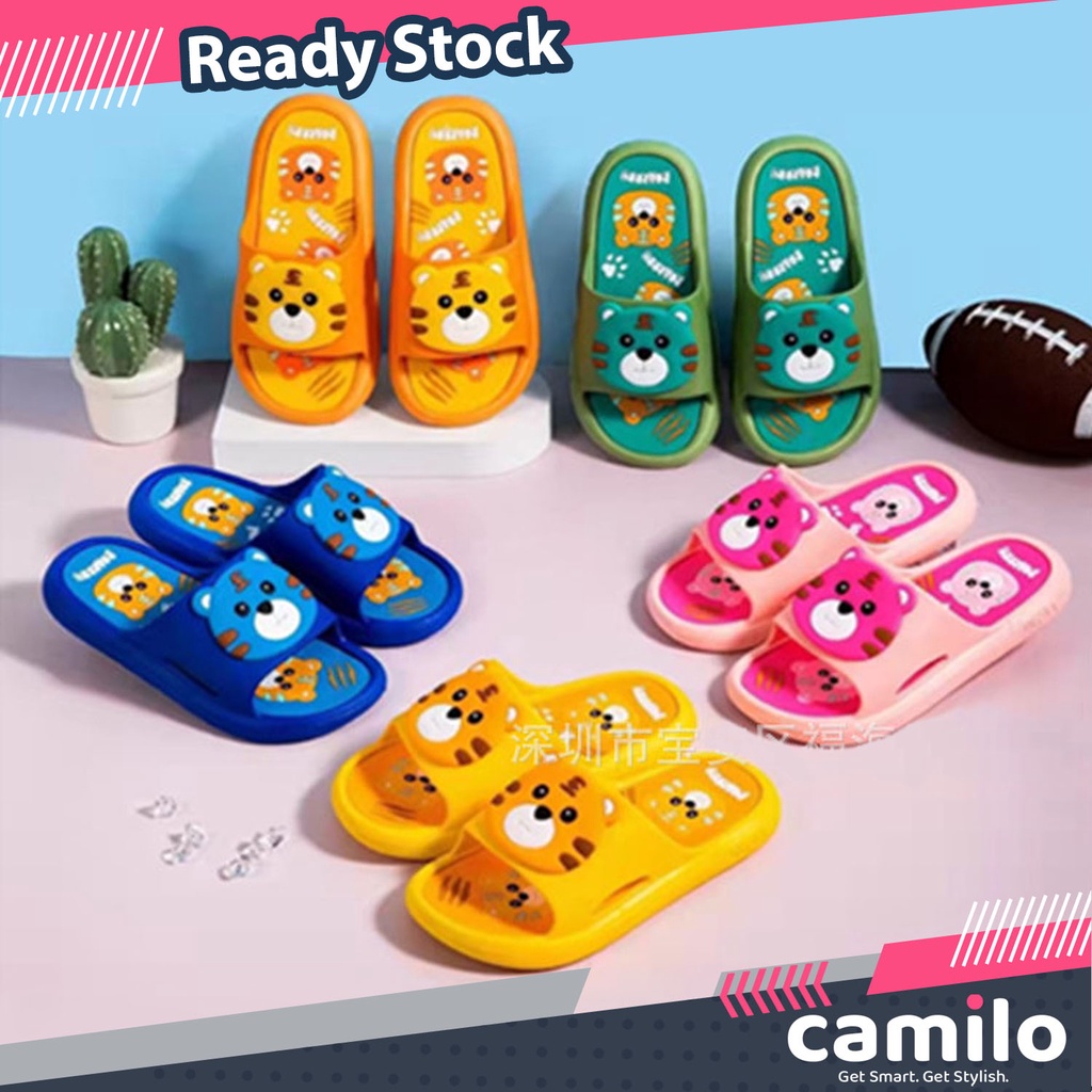 ☀CAMILO☀ SA018 SANDAL ANAK HARIMAU SANDAL ANAK /SENDAL ANAK / SANDAL BAYI / SANDAL CUTE UNISEX CUTE SEPATU ANAK SA018