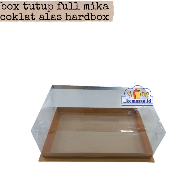 

BOX TUTUP FULL MIKA ALAS COKLAT HARDBOX 40X25X15CM-F