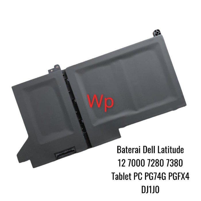 Baterai  Latitude 12 7000 7280 7380 7480 PG74G PGFX4 DJ1J0