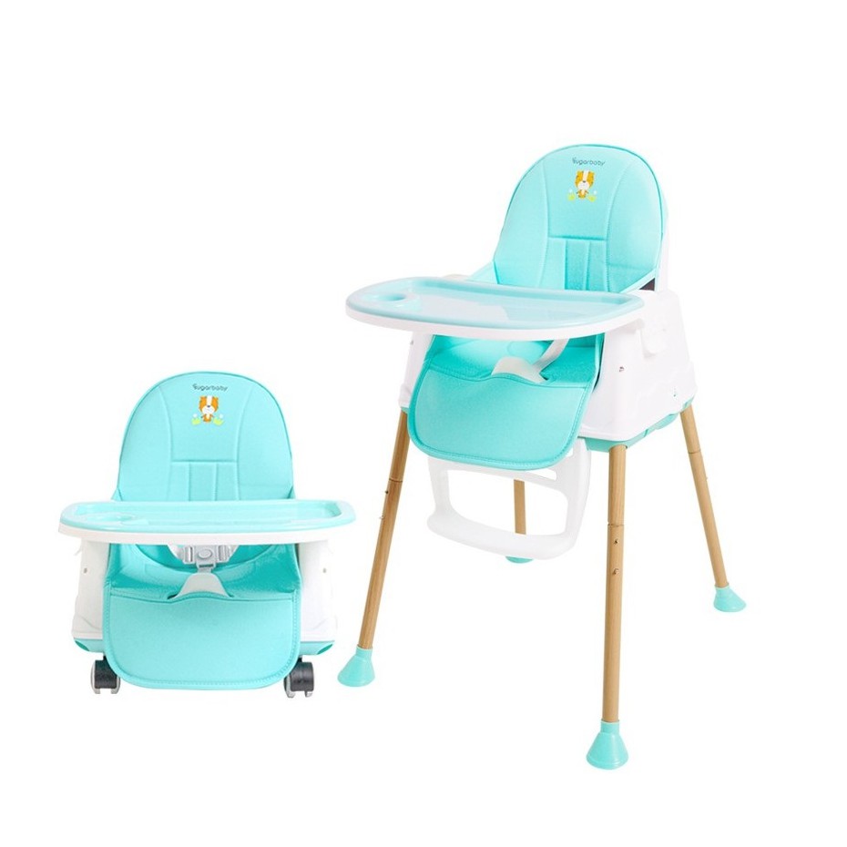 Sugar Baby My Chair Baby Booster &amp; High Chair 6 Growing Stages Kursi Makan Bayi Green Hijau