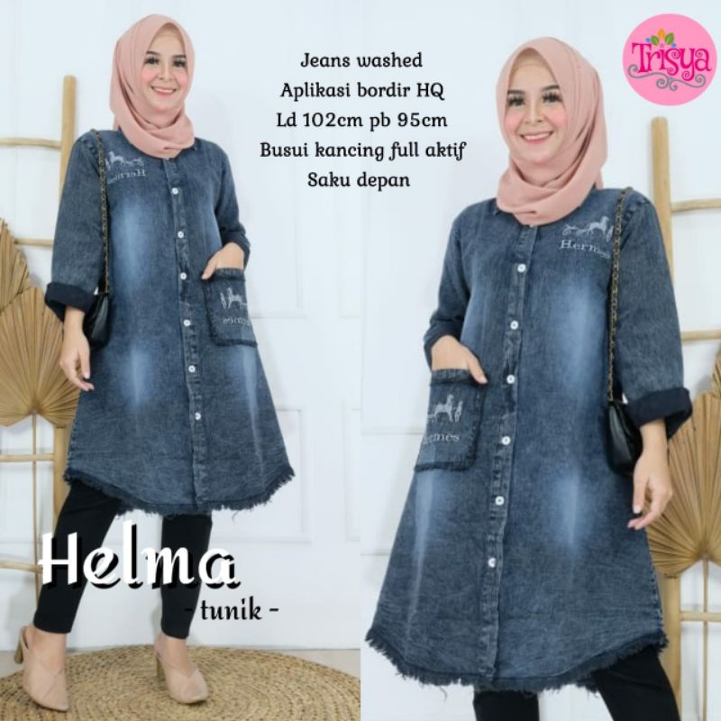 Terlaris Tunik Helma By Trisya