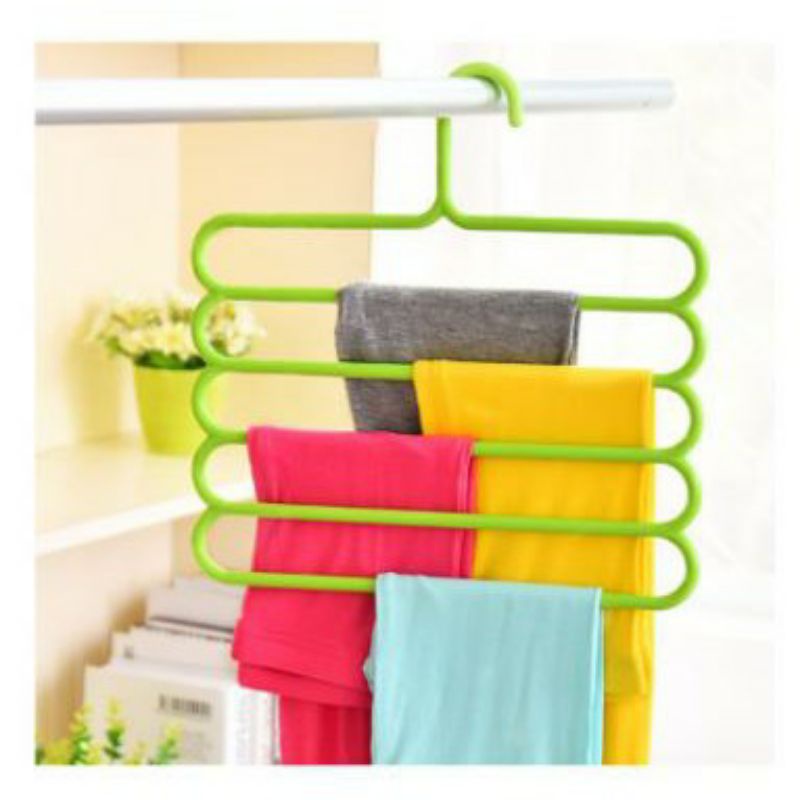 GANTUNGAN HIJAB 5 SUSUN - RAK HIJAB - HANGER HIJAB 5 SUSUN - RAK HANDUK