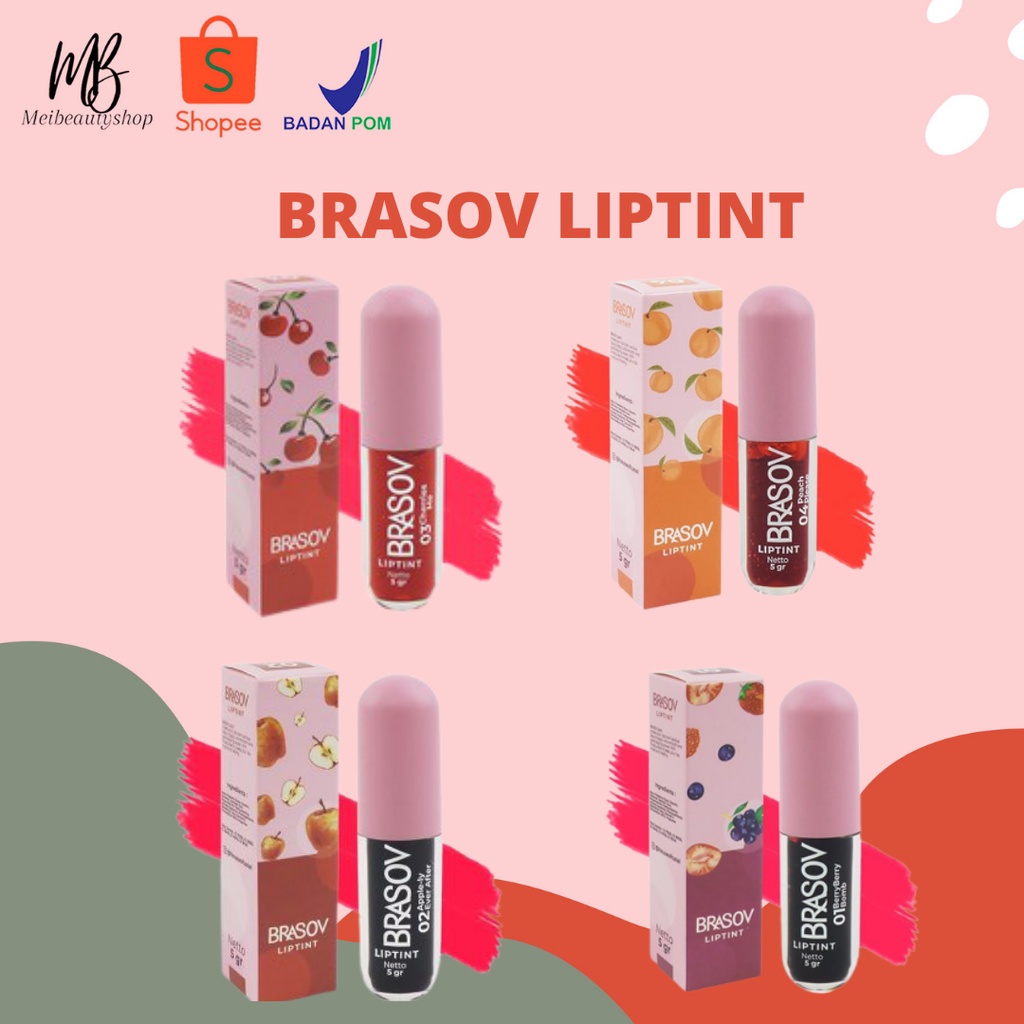 BRASOV LIPTINT 5GR ORIGINAL BPOM