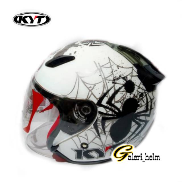 Kyt dj maru motif spiderman putih