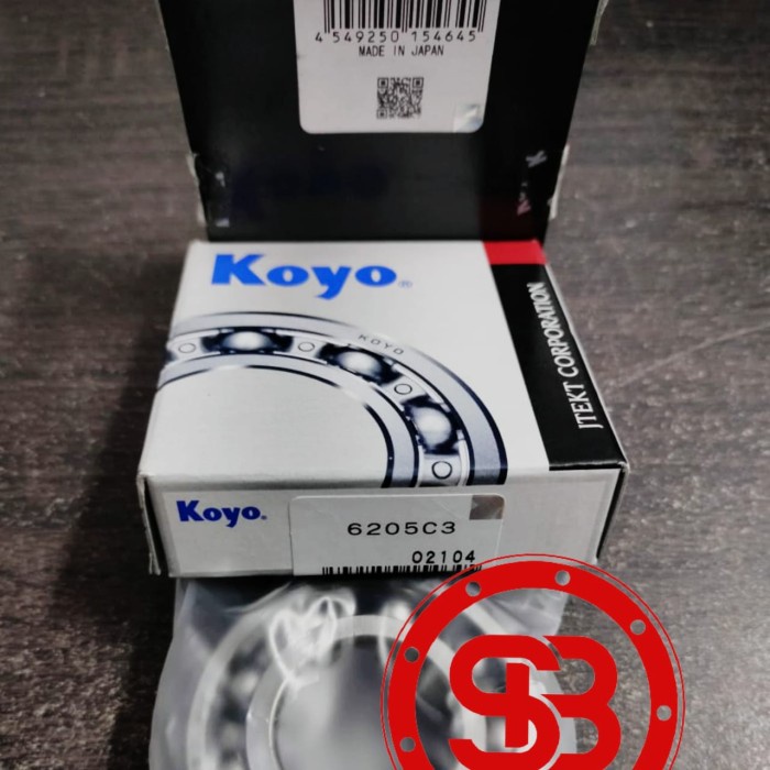 BEARING 6205 / 6205 C3 KOYO JAPAN ORIGINAL