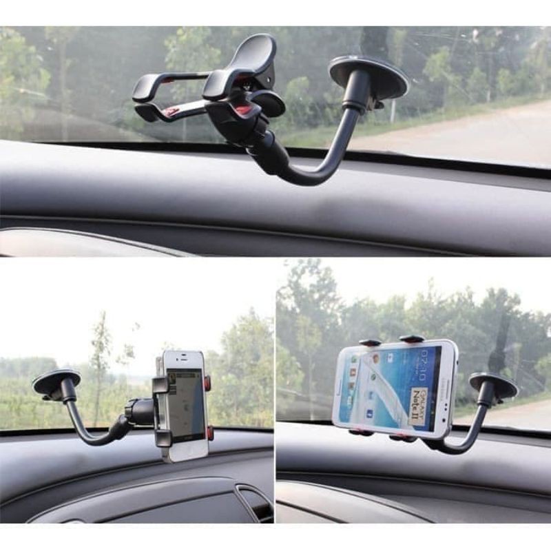 Holder HP Mobil up to 6.3inch Soft Tube jepit holder gps