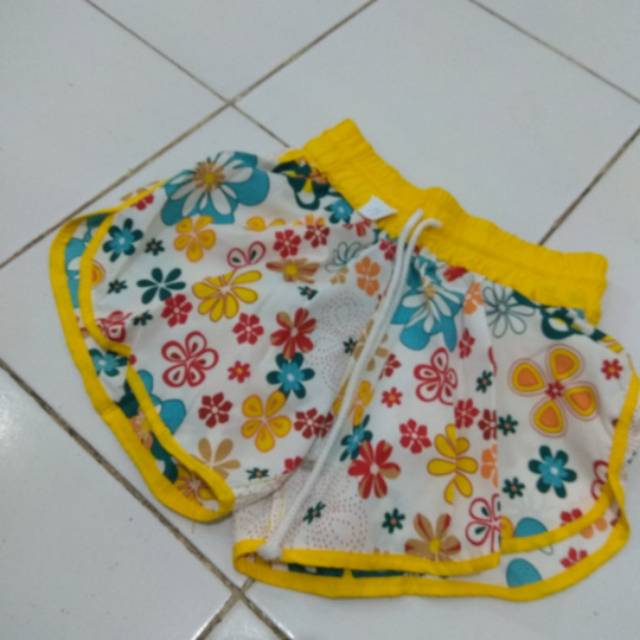 Celana wanita bali motif jepang size M tanggung