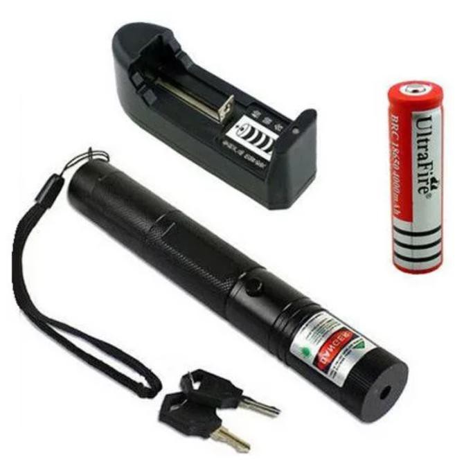 Green Laser Pointer 303/Laser Hijau Pointer 303 - Hijau Muda