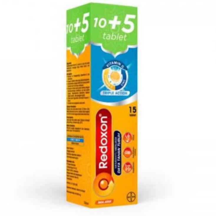 

ㄳH Redoxon Triple Action 10 + 5 = 15 tablet TERBARU 3293 ♚