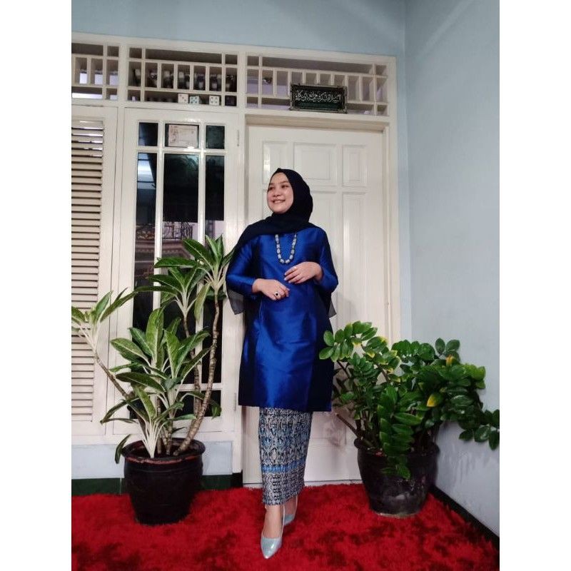 PRODUK ORIGINAL/SETELAN KEBAYA PADANG/KEBAYA KURUNG TAFETTA/KEBAYA SITI NURBAYA