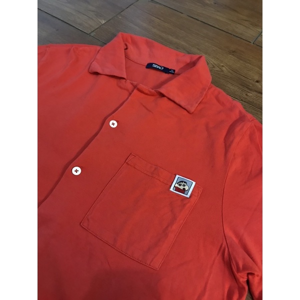 Spao x Crayon Sinchan piyama baju kaos bekas second