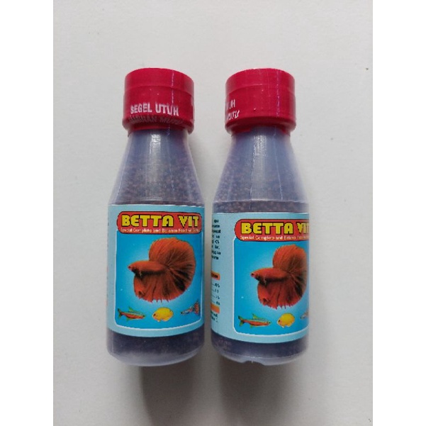 pakan ikan hias butir kecil