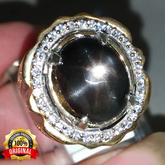 CINCIN BATU ASLI BIDURI SURYA HITAM STAR 6