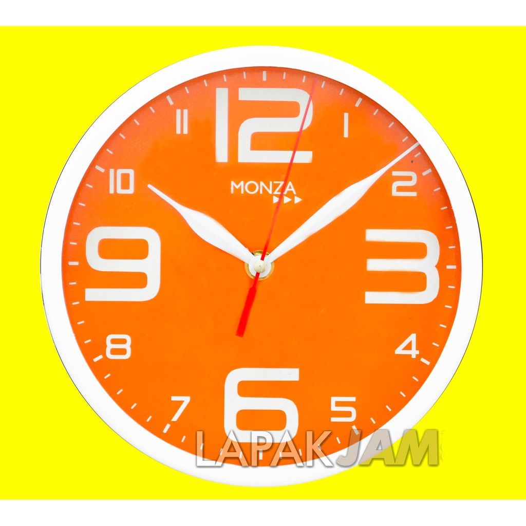 JAM DINDING DEKORASI RUMAH WARNA HIJAU BIRU HIASAN DINDING MINIMALIS 20,5 CM M2