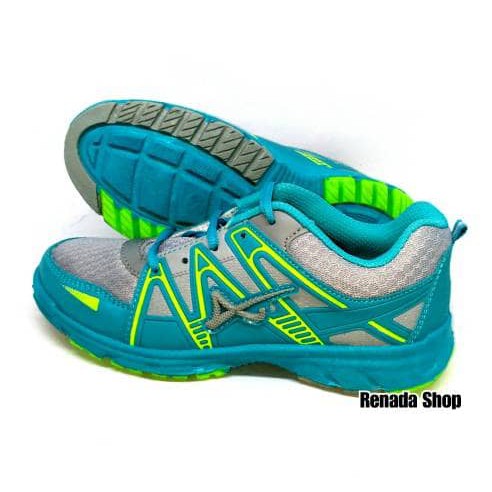 Sepatu Sport Pro ATT LG 459 Hijau Abu Sepatu Wanita Running Senam
