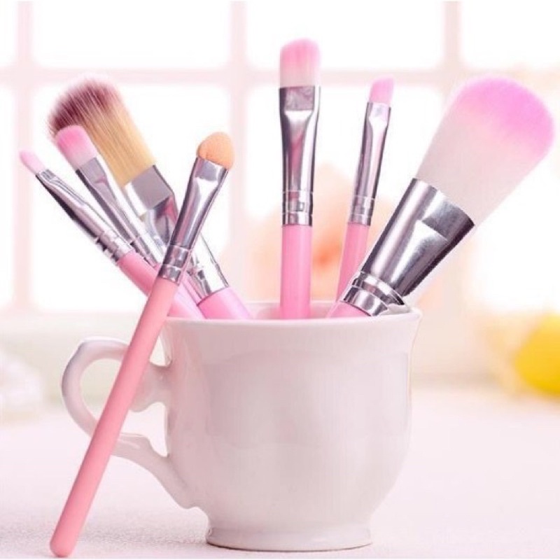 Kuas Make Up 7 in 1 Hello Kitty / Make Up Tools / Make Up Brush