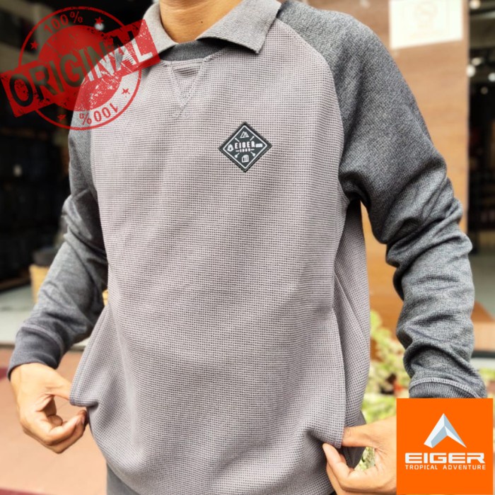 EIGER1989 KAOS LENGAN PANJANG X-MATTERLEY 6547 KAOS COWOK KAOS CEWEK KAOS KEREN DIJAMIN ORIGINAL