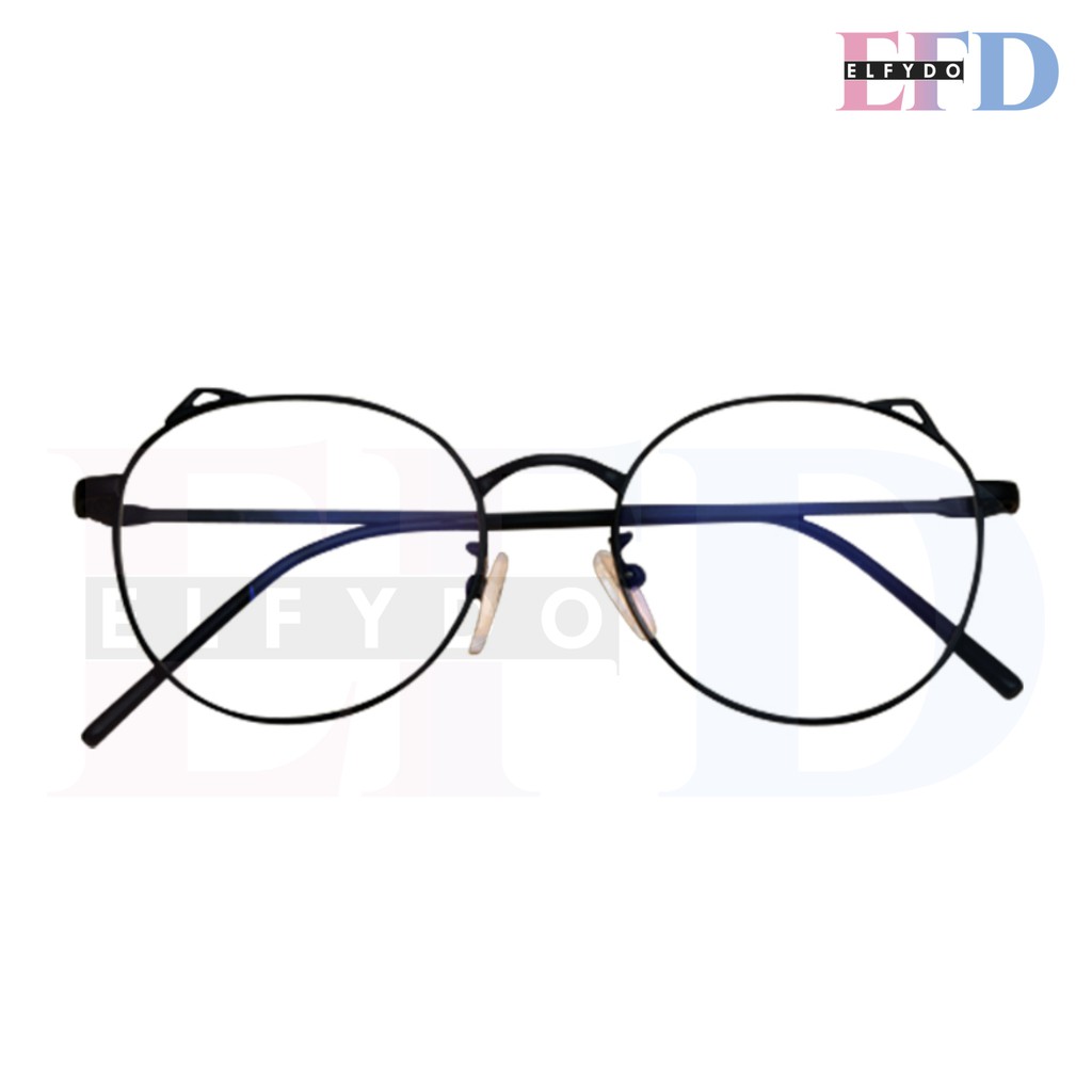 ELFYDO - K707 Kacamata Fashion Anti Radiasi Style Korea Frame Sunglasses Lensa Bening Transparan