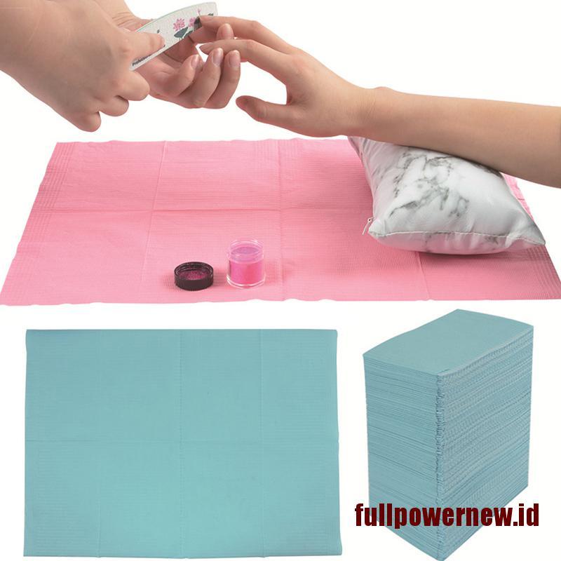 【COD】Portable Disposable Nail Art Clean Pad Desk Mat for Beauty Protection Paper