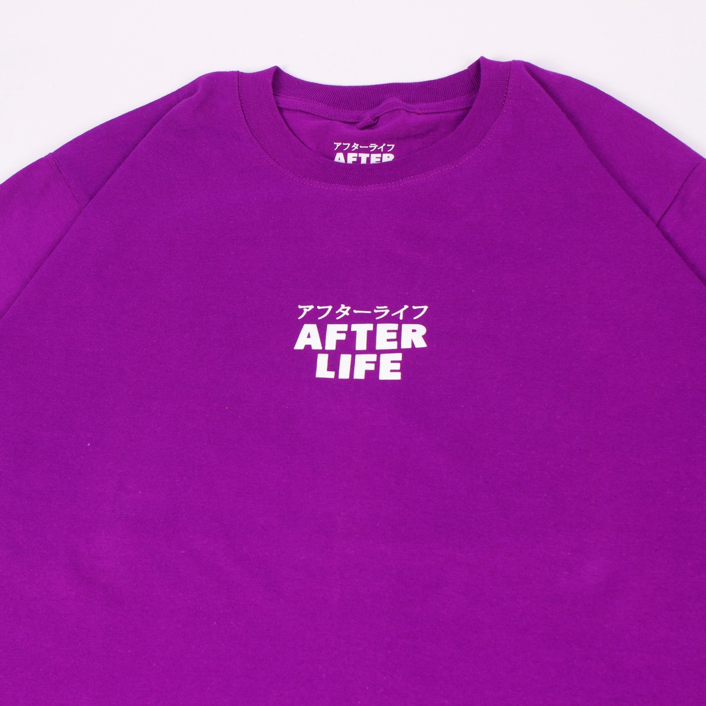 AFTERLIFE - Tshirt Lattera Dark Purple | 21046E