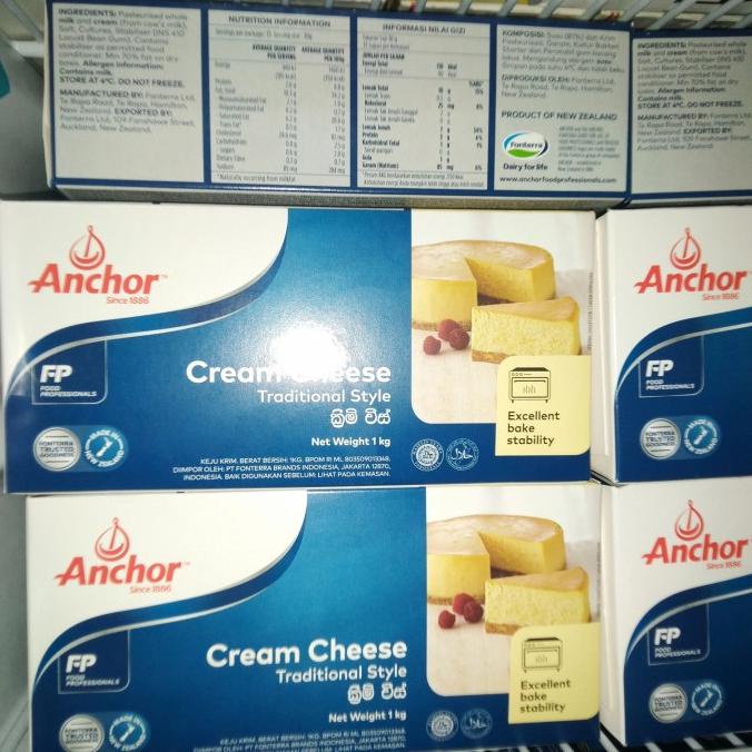 

(BISA COD) Anchor Cream Cheese 1kg | creamcheese anchor | krim keju