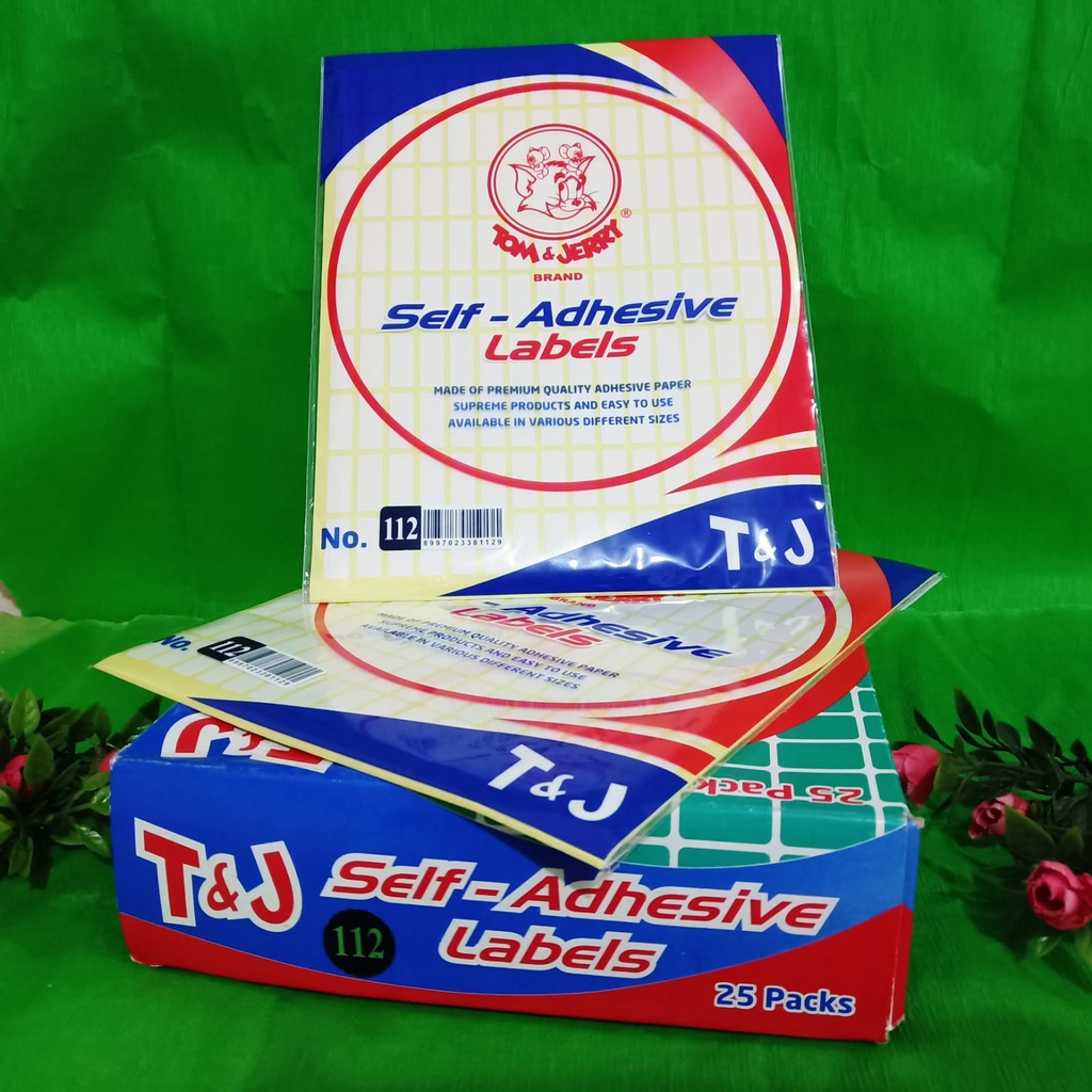 

Label Self Adhesive Isi 10 Lembar Varian Ukuran