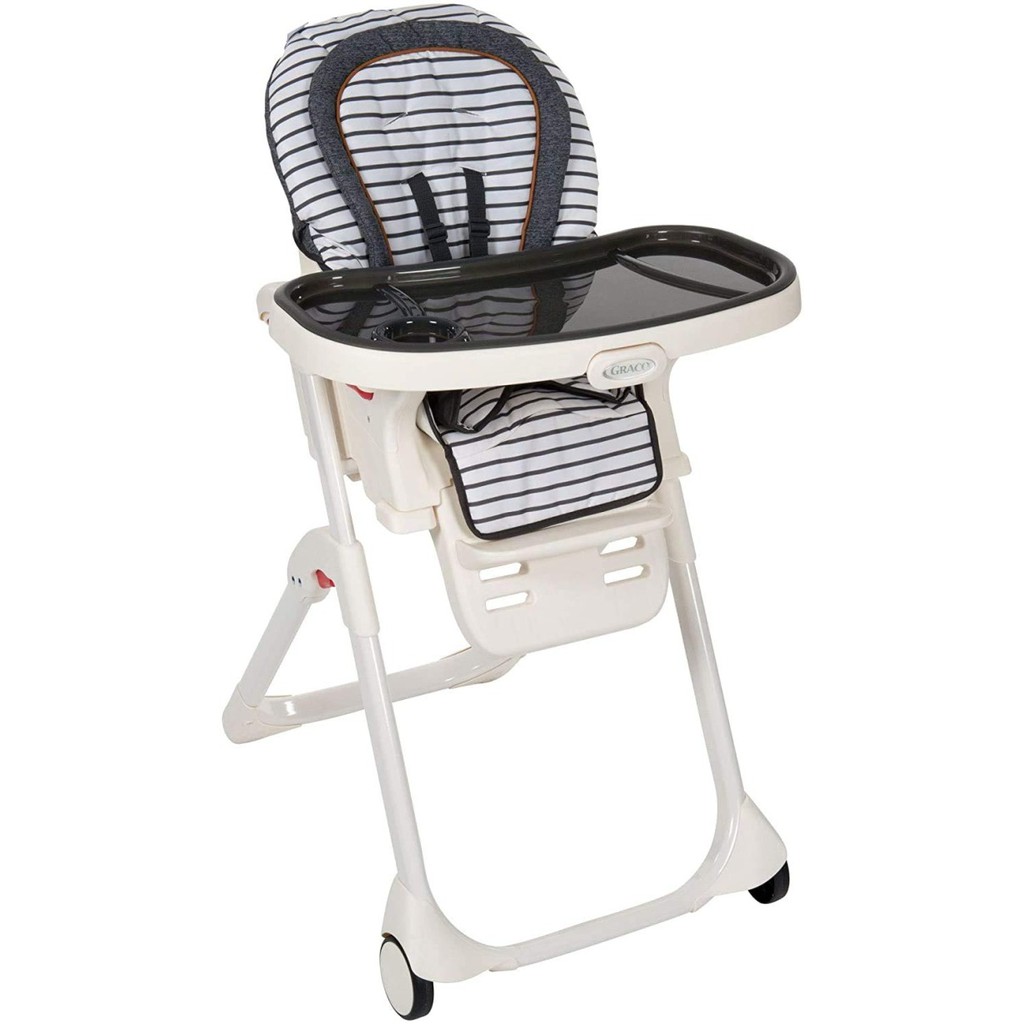Graco Table 2-Boost High Chair Breton Stripe Kursi Makan Anak Graco