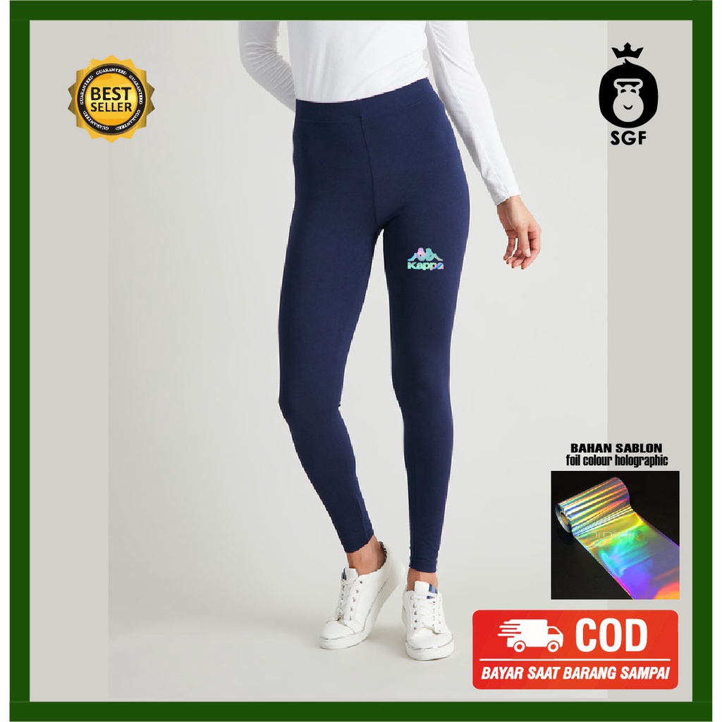 celana legging hologram / celana manset panjang wanita / legging volly futsal jogging / legging hita