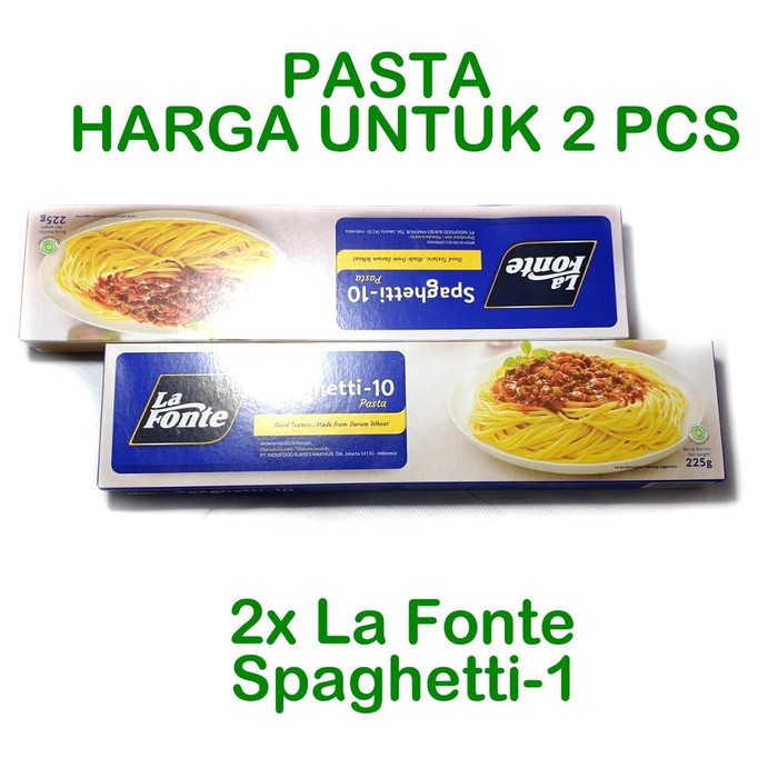 

2xPCS La fonte mie pasta mi pasta spageti spaghetti10 2x225gr