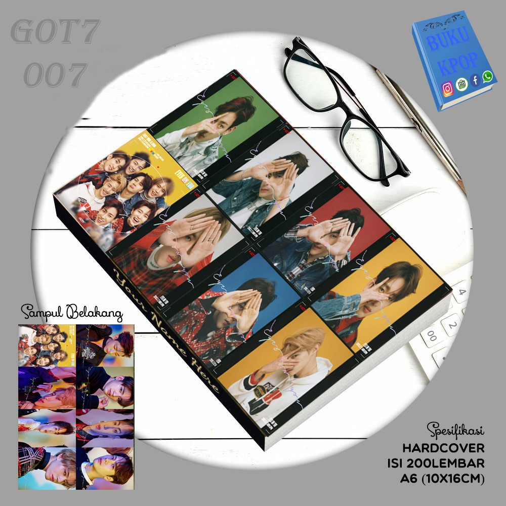 

BUKU TULIS KPOP/NOTEBOOK GOT7 Look