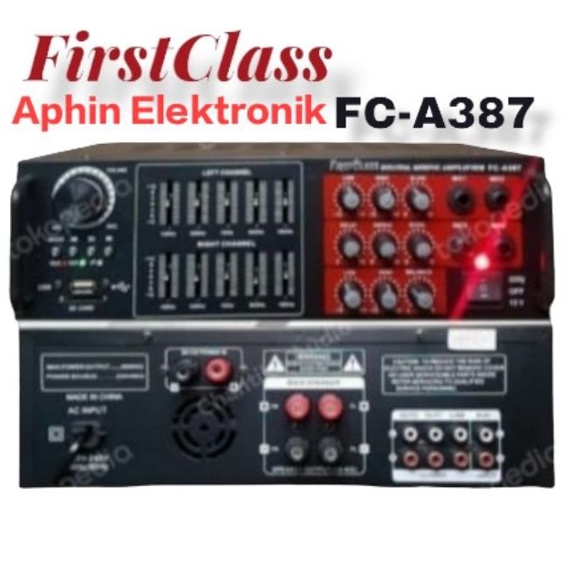 Ampli Firstclass FC A387 Bluetooth