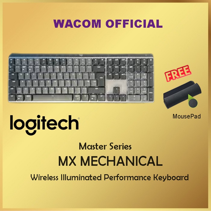 Logitech MX Mechanical Wireless Illuminated Performance Keyboard