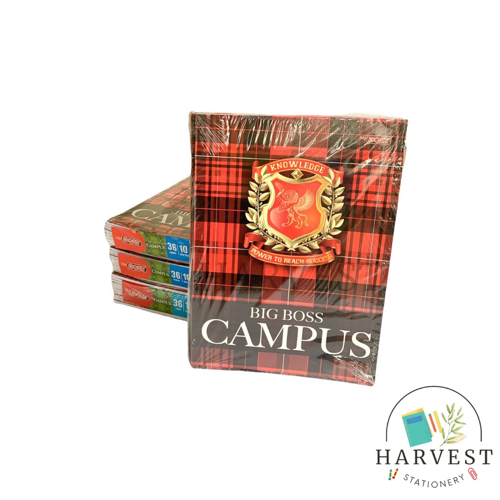 

Buku Tulis Big Boss 36 Lembar / Buku Tulis Campus ( Harga 1 Pack = 10 Buku )