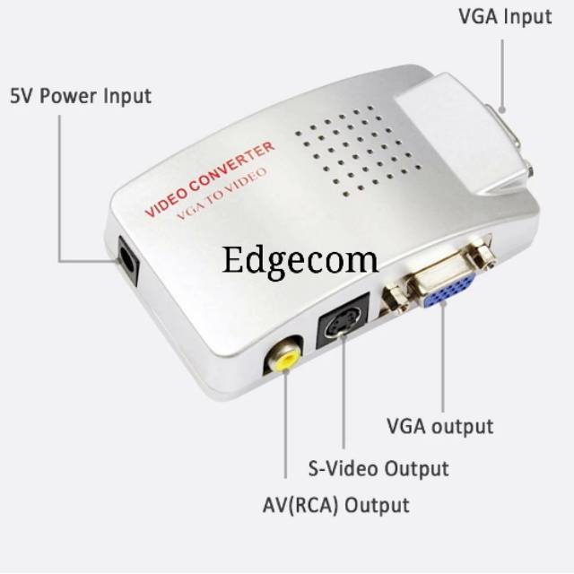 Konverter VGA (PC) to RCA (TV)