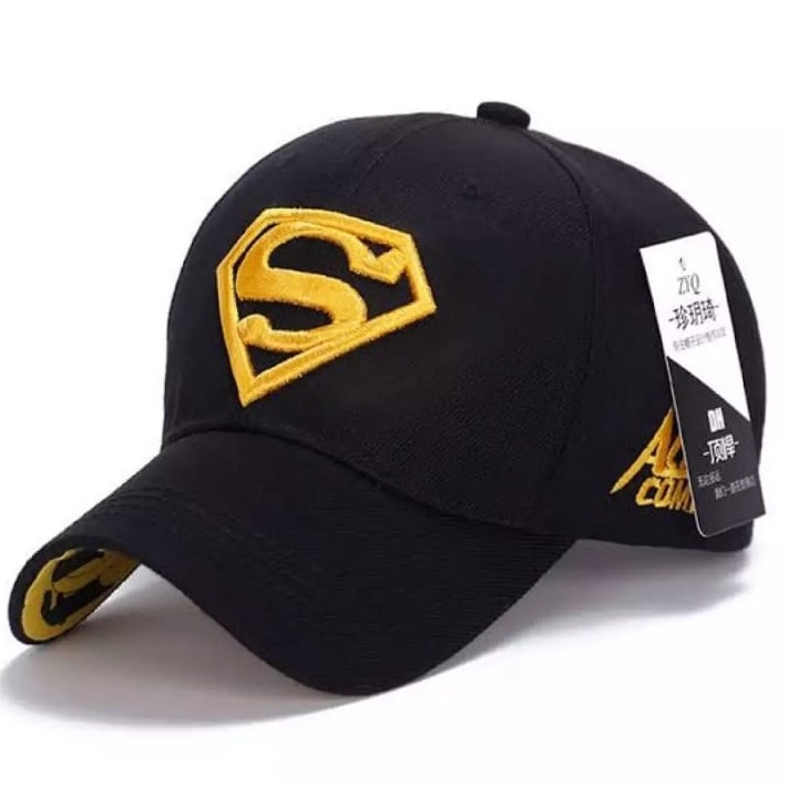 Topi Pria Baseball Superman Dewasa terbaru 2021/Topi distro Superman kekinian pria dan wanita/realpict