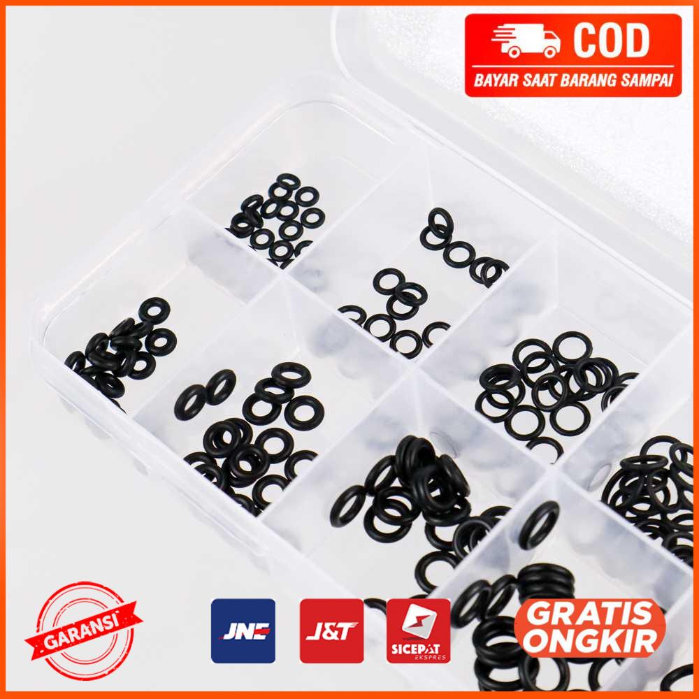 Karet Rubber O Ring Seal Tightening 250pcs