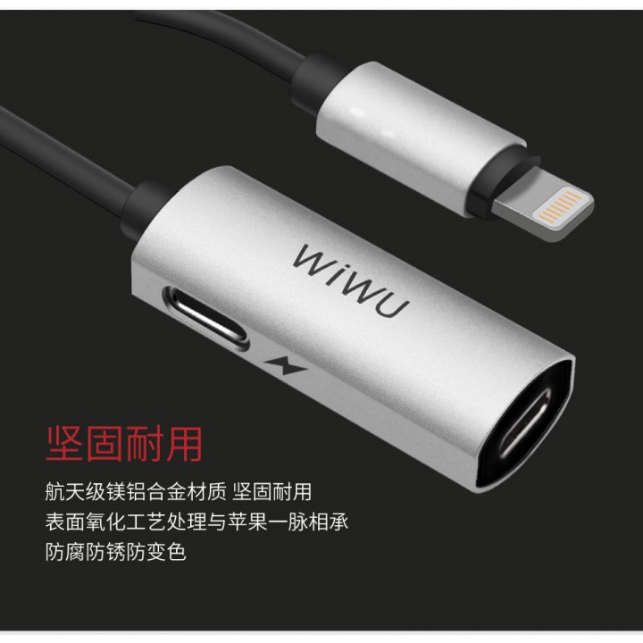 771 WIWU PREMIUM LT02 - 2x Lightning Adapter Iphone