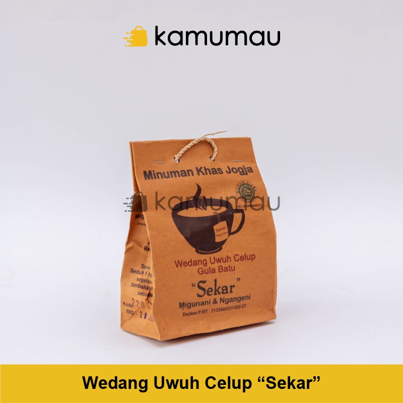 

Wedang Uwuh Celup Gula Batu Sekar