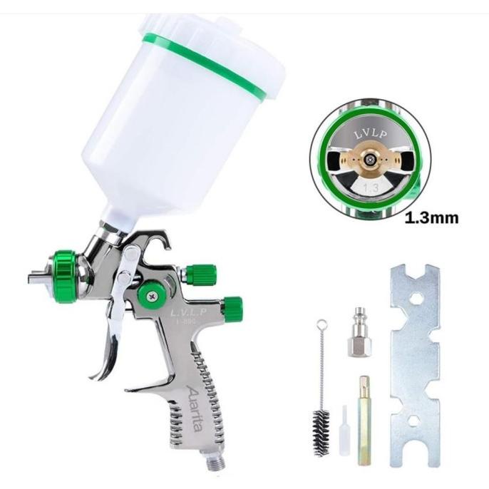 Auarita L-898 Spray Gun Airbrush Profesional Dengan Nozzle 1.3Mm Untuk Iohz21Pj7R