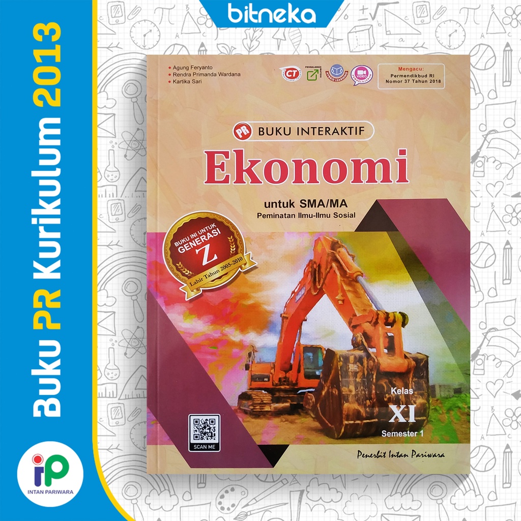 Jual Buku PR Interaktif Ekonomi SMA/MA Kelas 11 Semester 1 - Intan ...